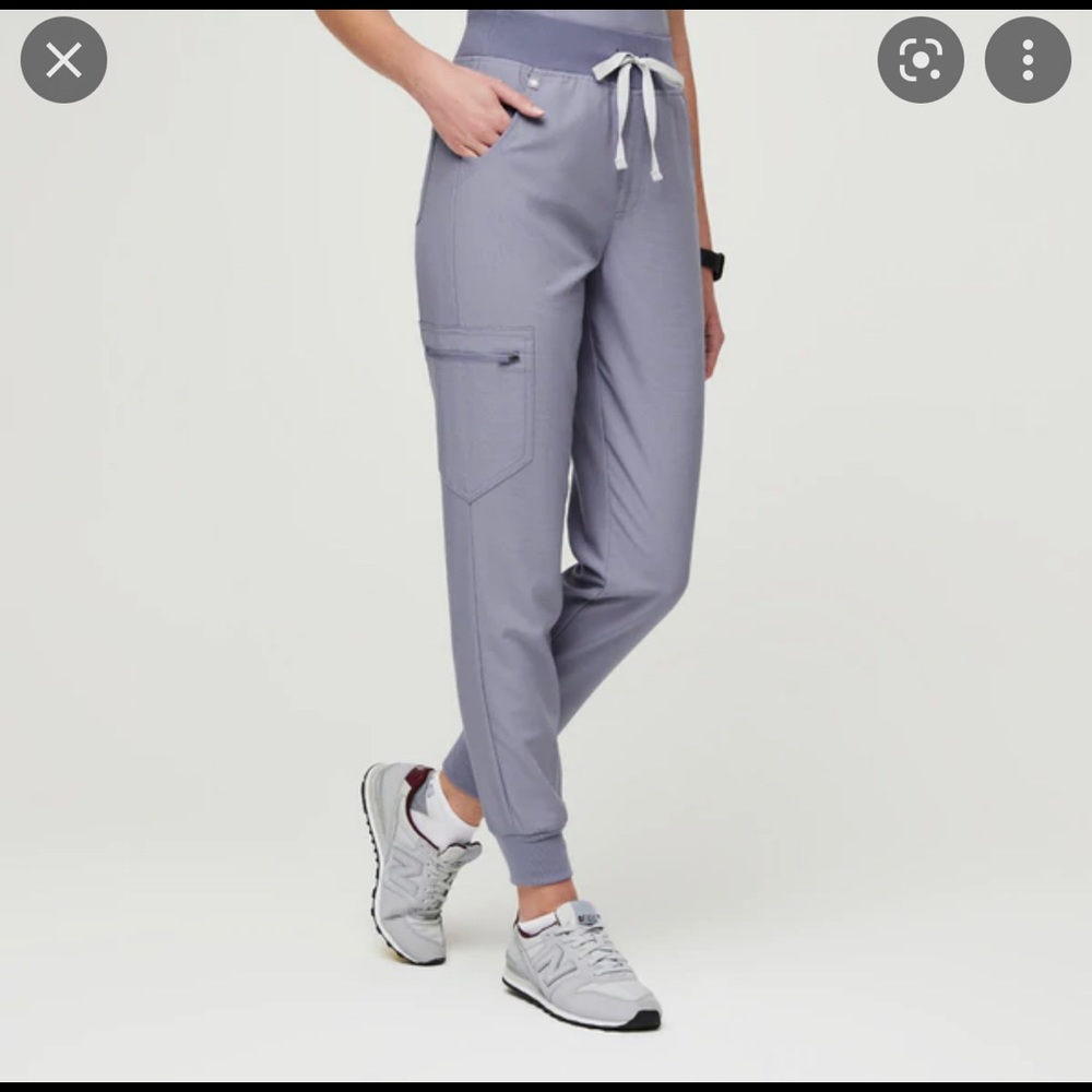NWOT LIMITED EDITION VAPOR BLUE SPACE DYE ZAMORA 2.0 JOGGER SCRUB PANTS
